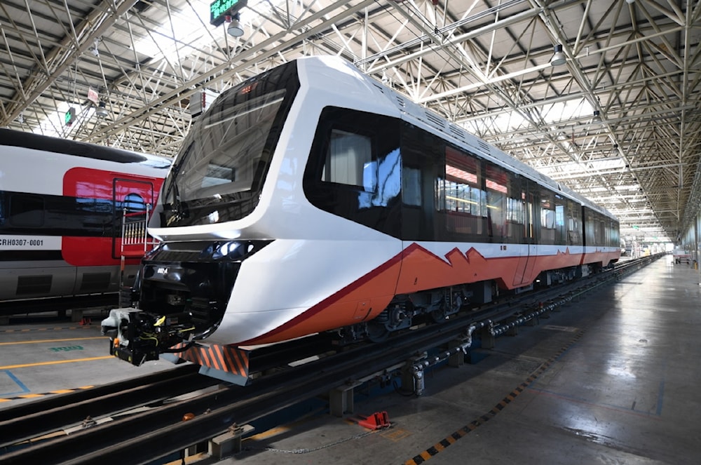 China exporta trenes ligeros de nueva energía a Argentina