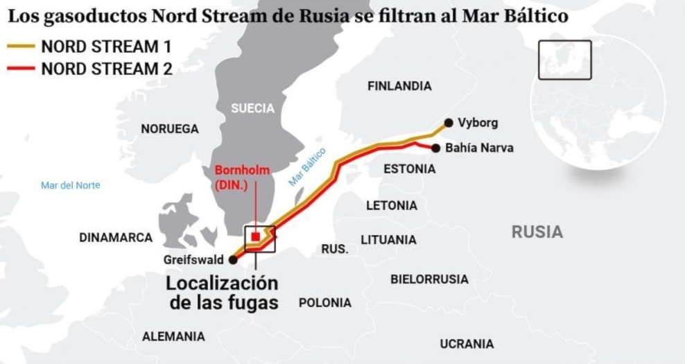 Revelan detalles inéditos sobre sabotaje a  nord Stream uno y dos