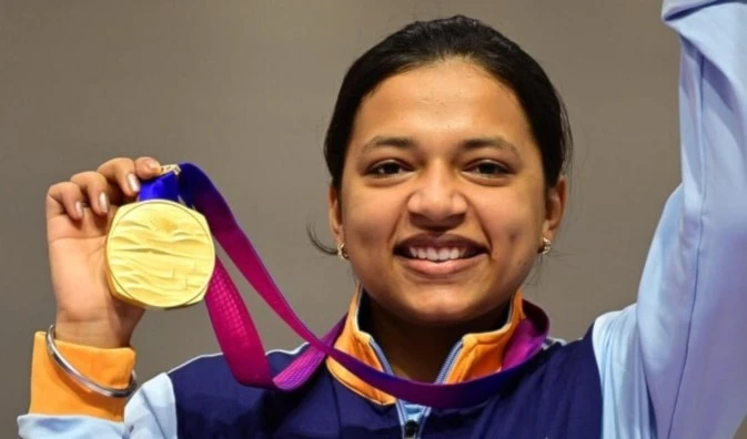 India Samra implanta récord en tiro deportivo en Juegos Asiáticos