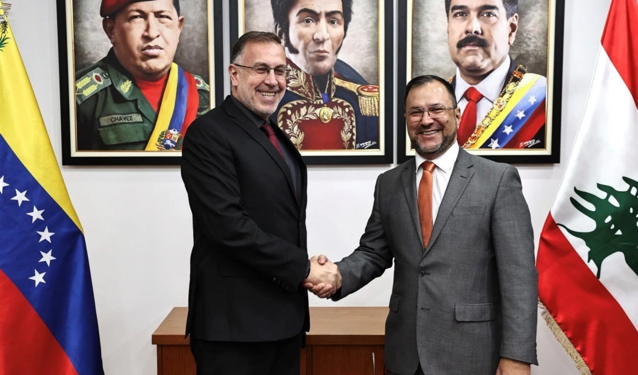 Encuentro entre embajadores de Venezuela y Líbano