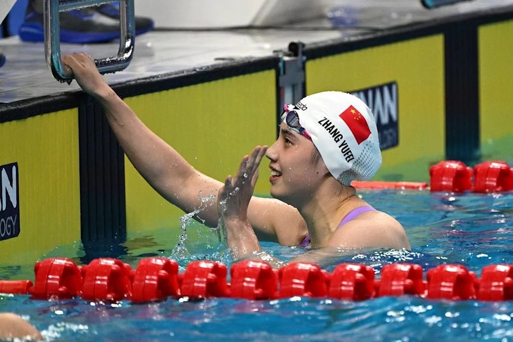 Nadadora Zhang Yufei conquista sexta medalla de oro en Hangzhou.