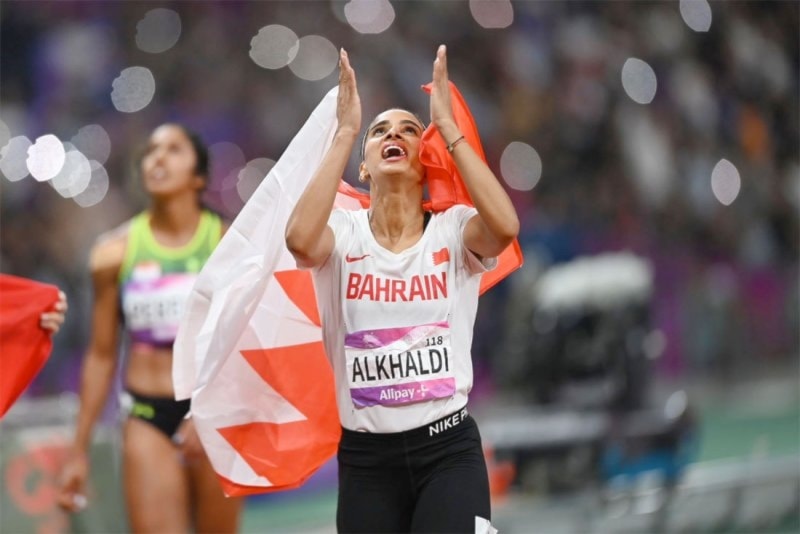 Los exponentes del atletismo encabezan accionar de Bahréin en Hangzhou 2022.