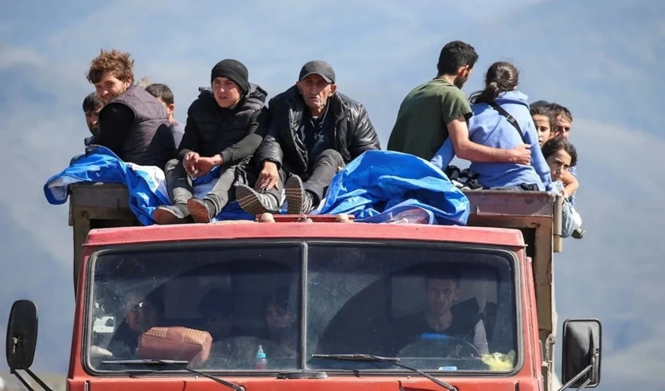 Aumenta número de desplazados de Nagorno-Karabaj a Armenia Aumenta número de desplazados de Nagorno-Karabaj a Armenia