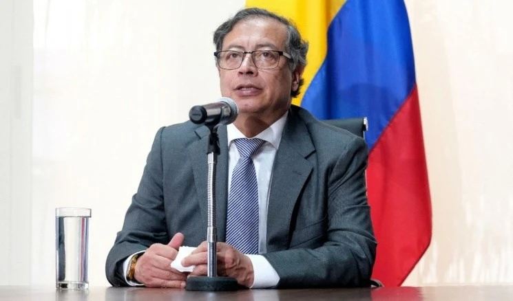 El presidente de Colombia, Gustavo Petro.