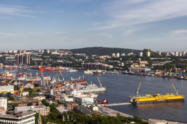 Puerto ruso de Vladivostok.