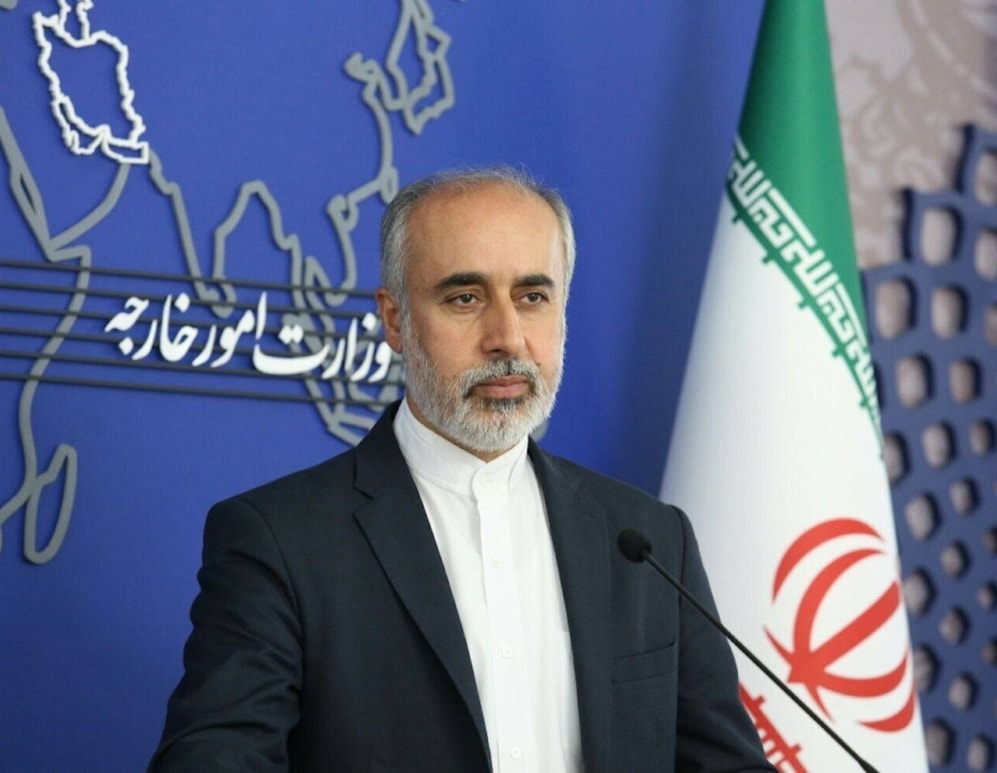El Ministerio de Asuntos Exteriores iraní, Nasser Kanaani.