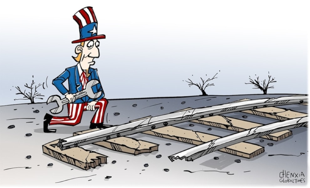 Objetivo del plan ferroviario de Estados Unidos es aislar a China
