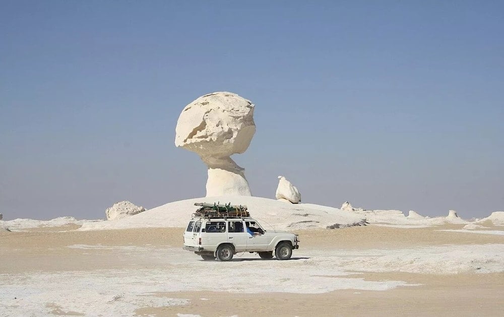 El desierto Blanco: Un Paisaje de Ensueño en Egipto