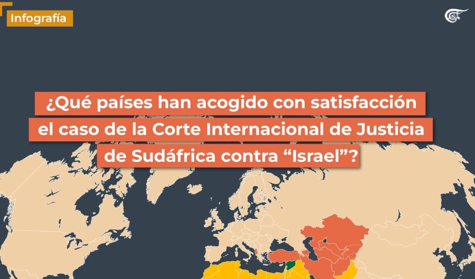 ¿Qué países han acogido con satisfacción el caso de la Corte Internacional de Justicia de Sudáfrica contra "Israel"