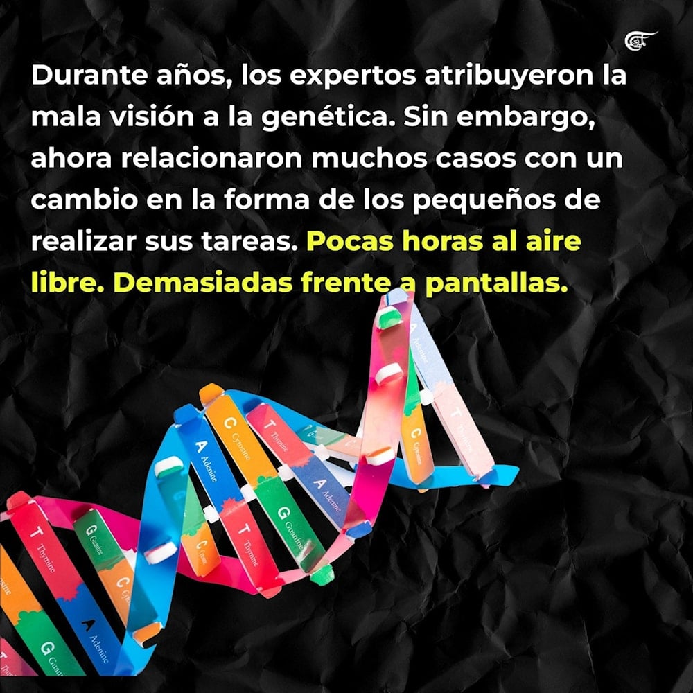 ¿Las pantallas determinan el aumento de casos de miopía en niños?