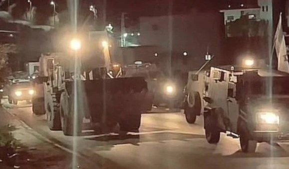 Fuerzas de la ocupación irrumpen en Nablus.