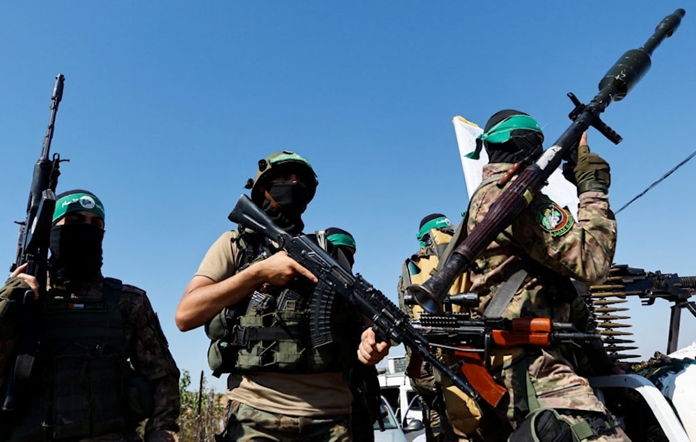 Combatientes de Hamas en la Franja de Gaza.