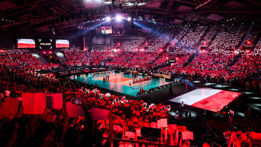 Nueve países acogerán acciones de Liga de Naciones de Voleibol. Foto FIVB.