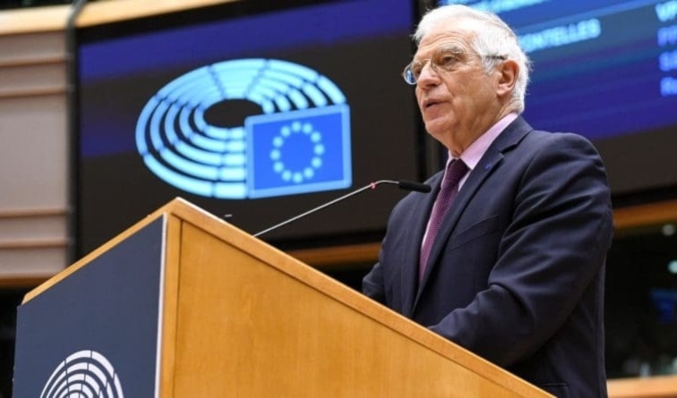 Josep Borrell, describió la situación humanitaria en la Franja de Gaza como catastrófica. 