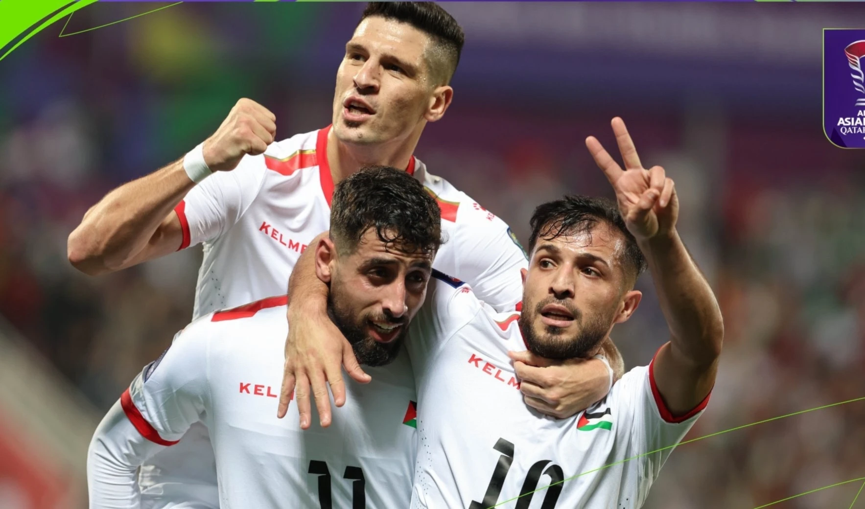 Selecciones de Siria y Palestina hacen historia en fútbol asiático.