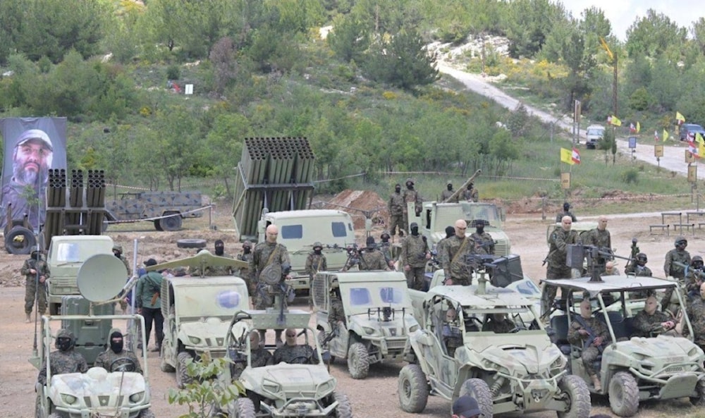 Combatientes de Hizbullah en el sur de Líbano.