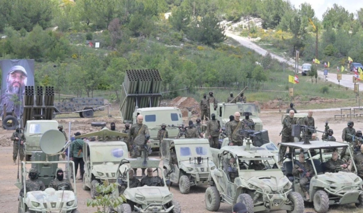 Combatientes de Hizbullah en el sur de Líbano.