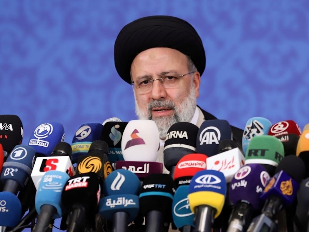 El presidente de Irán, Ebrahim Raisi.