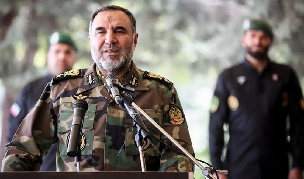 El comandante de esa Fuerza Terrestre del Ejército iraní, general Kioumarth Heidari.