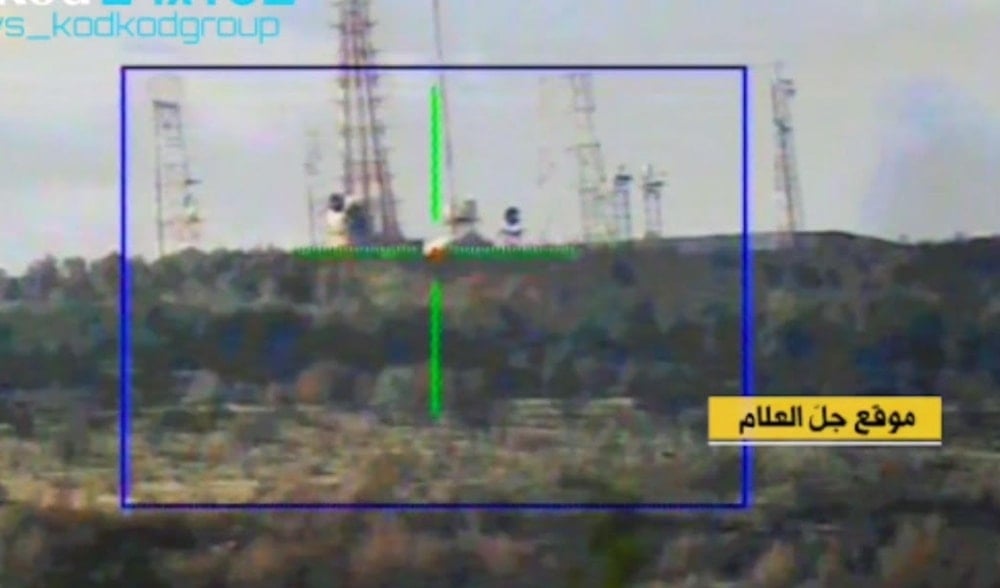 Los medios israelíes transmiten escenas del vídeo publicado por Hizbullah con los detalles del ataque. 