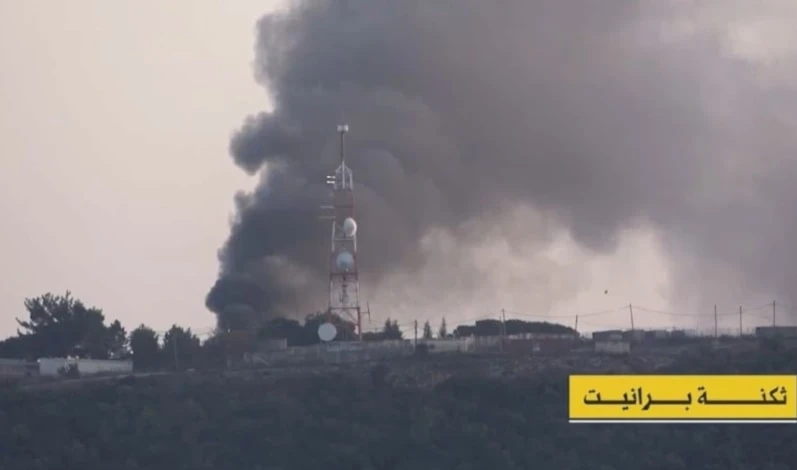 Resistencia de Líbano causa heridos en ataque a base israelí Branit.