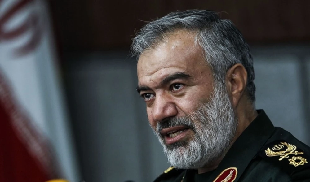 El subcomandante de la Guardia Revolucionaria de Irán, general de brigada Ali Fadavi.