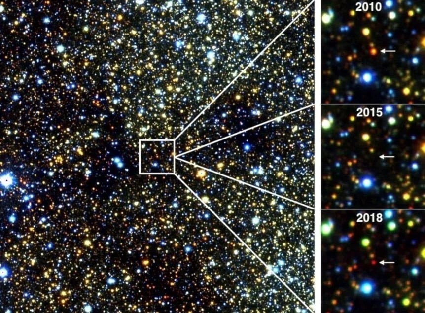 Descubren estrellas “ocultas” en la Vía Láctea. Foto: Royal Astronomical Society