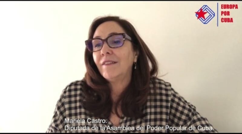 La diputada cubana Mariela Castro Espín.