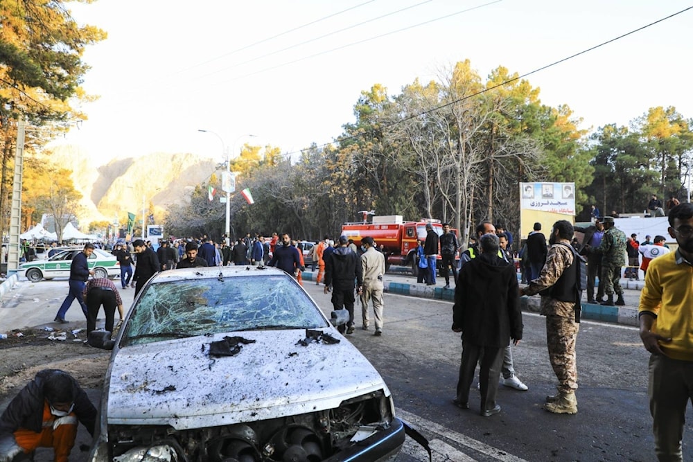 El miércoles dos bombas explotaron en la carretera que lleva al santuario donde descansan los restos de Qassem Suleimani.