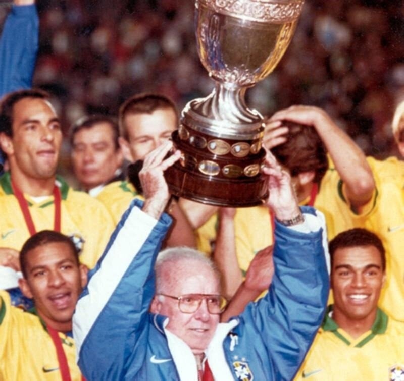 Muere estrella del fútbol de Brasil, cuatro veces campeón mundial. Foto CBF.