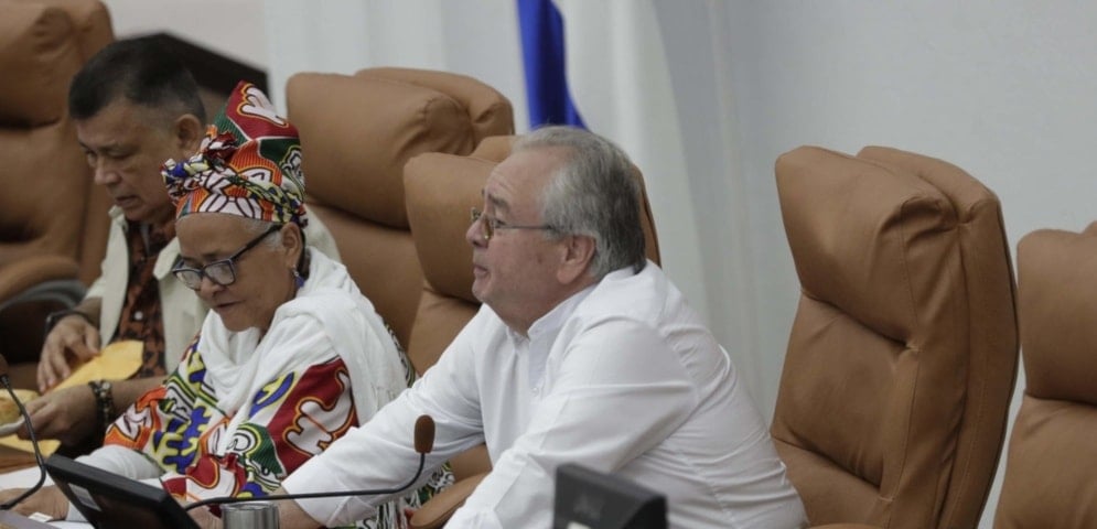 El presidente de la Asamblea Nacional de Nicaragua, Gustavo Porras.