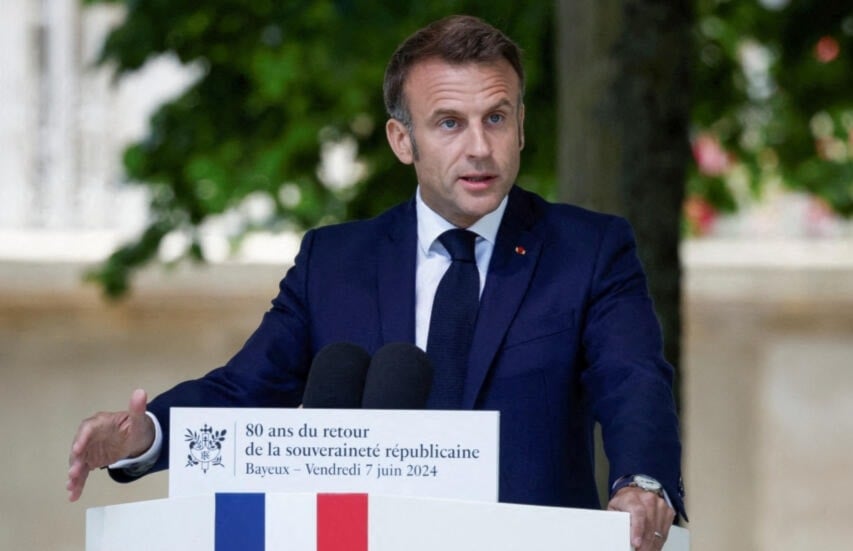 Francia pide el fin de la exportación de armas a