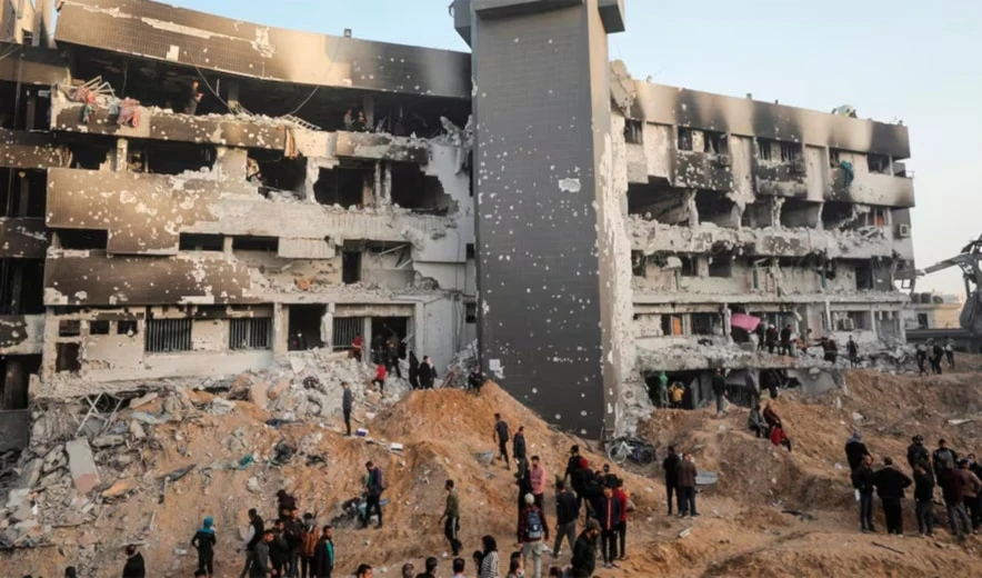 En abril pasado, "Israel" destruyó todo el hospital Al-Shifa, en Gaza, y asesinó a varios miembros de su personal. (Foto: Reuters)