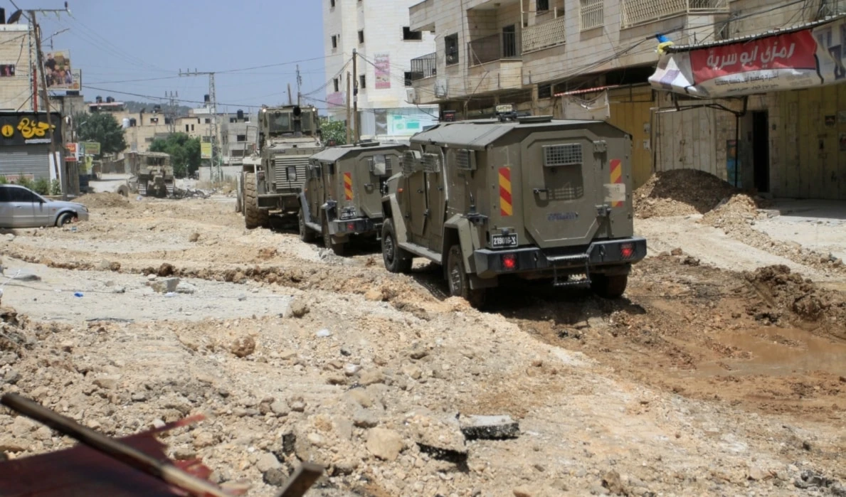 Las fuerzas israelíes asediaron durante ocho horas la ciudad y el campamento de refugiados de Yenín.