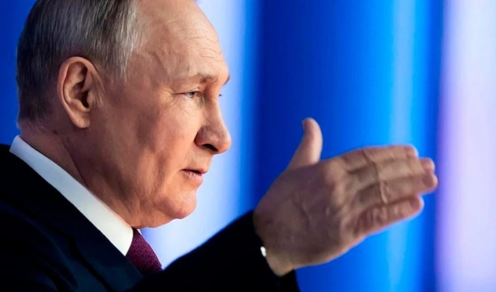 Presidente de Rusia, Vladimir Putin.