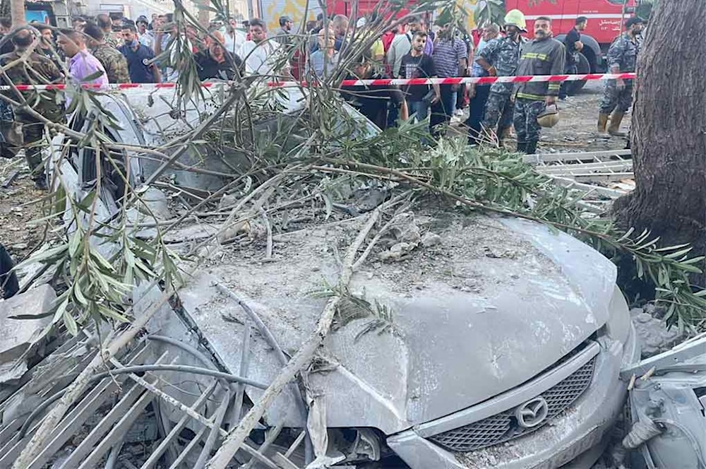 El ataque israelí acabó con la vida de tres personas y ocasionó severos daños. (Foto: Prensa Latina)