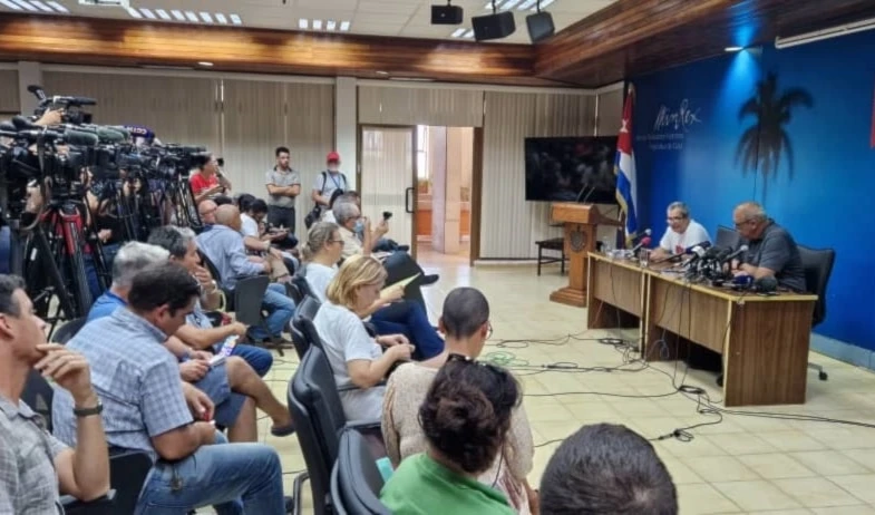 Cuba trabaja en el restablecimiento del sistema eléctrico nacional (Foto: Cancillería Cuba en X) Cuba trabaja en el restablecimiento del sistema eléctrico nacional (Foto: Cancillería Cuba en X)