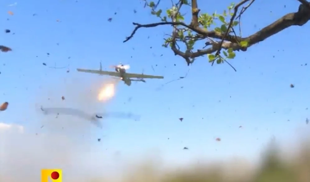 Drones de Hizbullah amenazan los territorios palestinos ocupados. (Foto: Medios de Hizbullah)