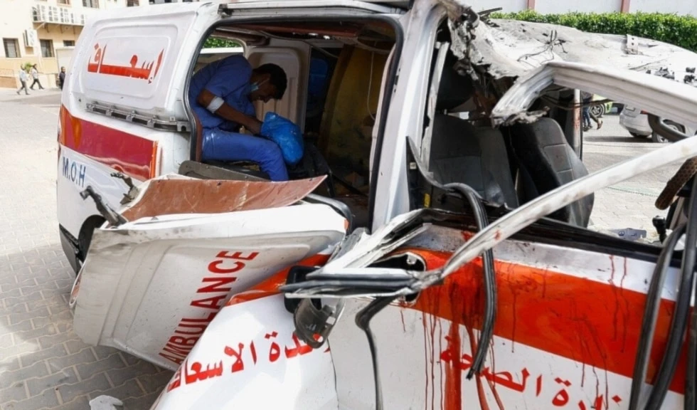 Fuerzas de ocupación atacan deliberadamente a ambulancias y equipos médicos para impedir su llegada hasta los heridos (Foto: Archivo)