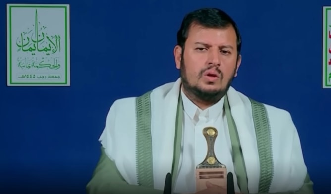 El líder del movimiento Ansar Allah, Sayyed Abdul Malik Al Houthi.