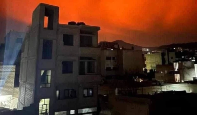 Agresión israelí contra Siria.