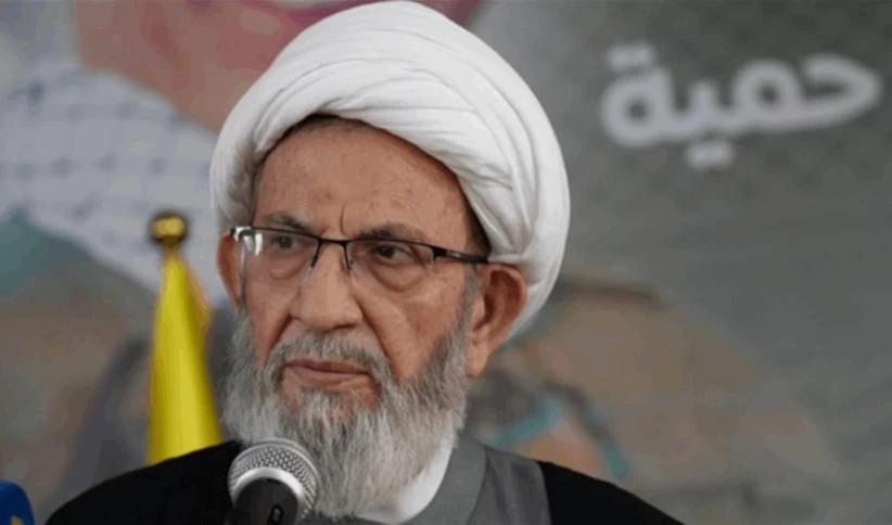 El jefe del Comité de la Sharia de Hizbullah, Cheikh Mohammad Yazbek.