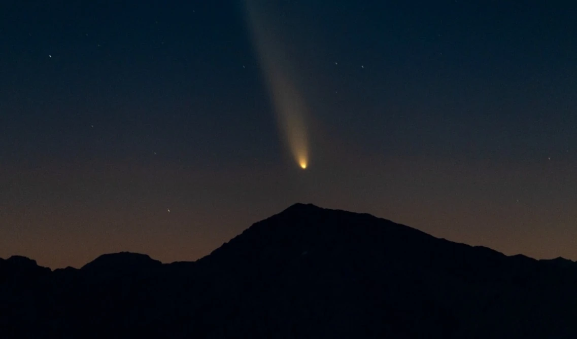 Octubre regaló espectáculo de cometas. Getty.