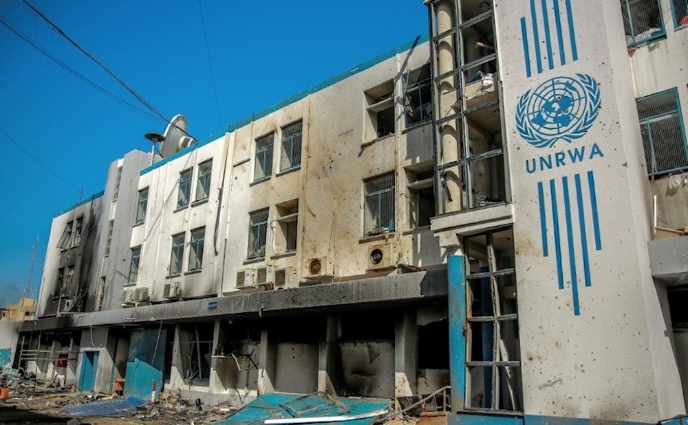 Centro de la UNRWA fue blanco del ejército de ocupación israelí durante agresión a la Franja de Gaza (Foto: AFP)