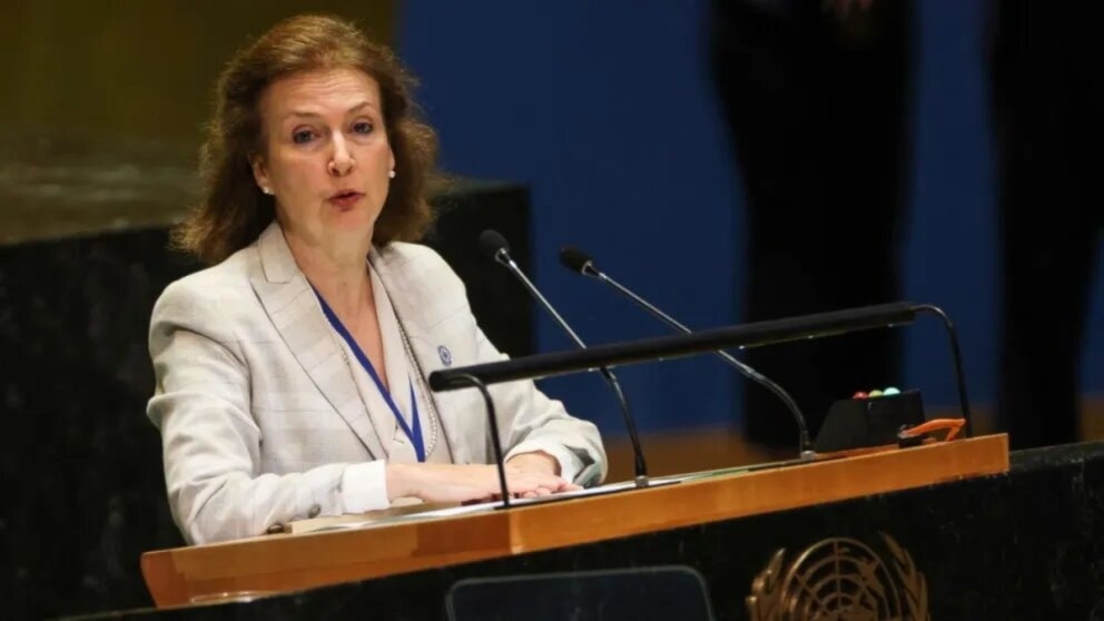 Canciller de Argentina, Diana Mondino, en Asamblea General de Naciones Unidas (Foto: Agencias)