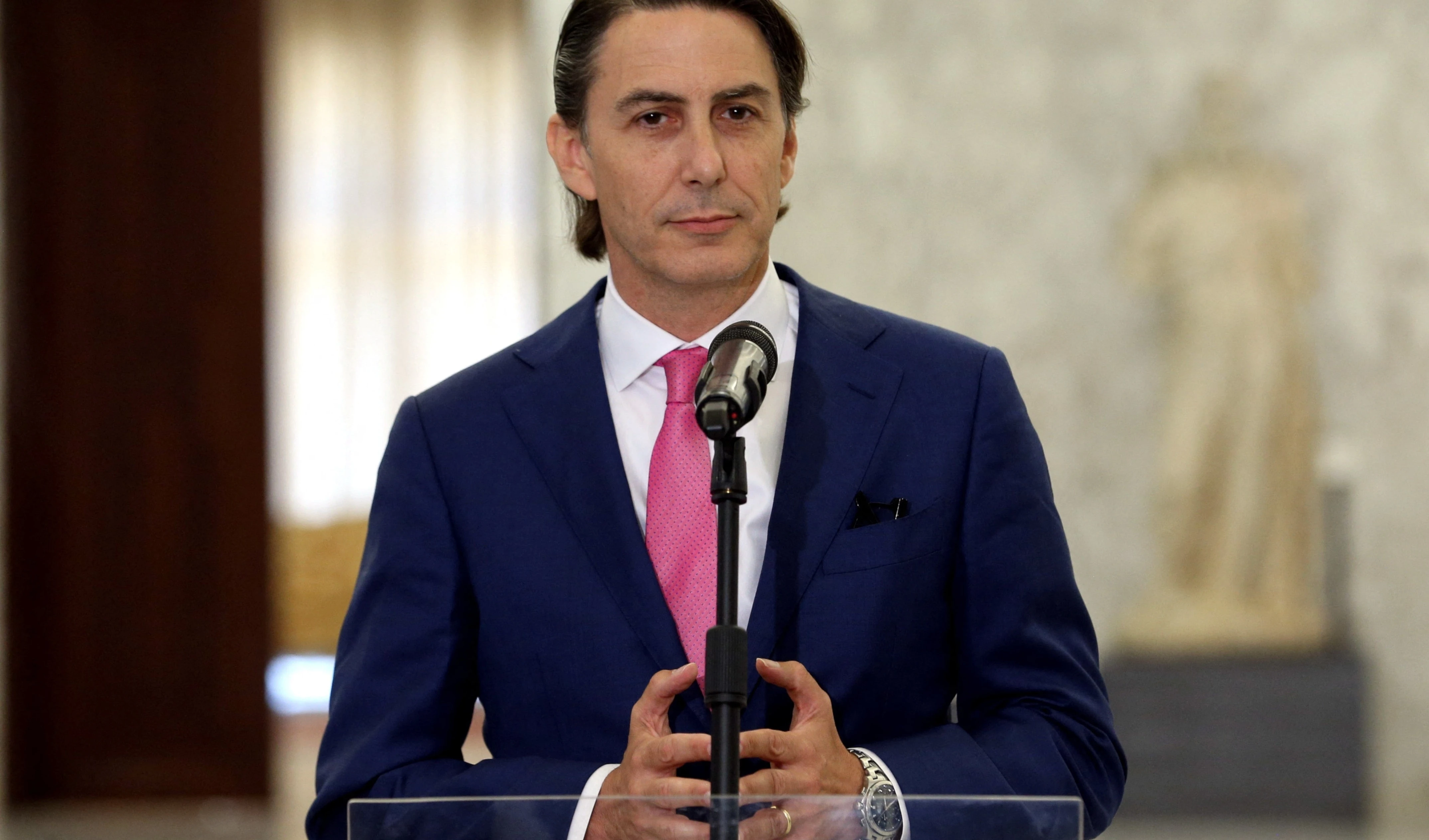 Uno de los asesores de Joe Biden para Medio Oriente, Amos Hochstein.