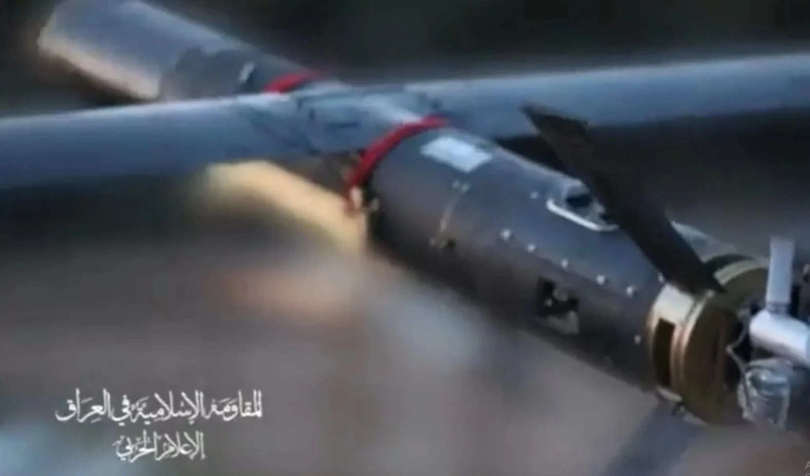 Drones de la Resistencia iraquí hacia los puntos enemigos en los territorios ocupados. (Foto: Resistencia iraquí)