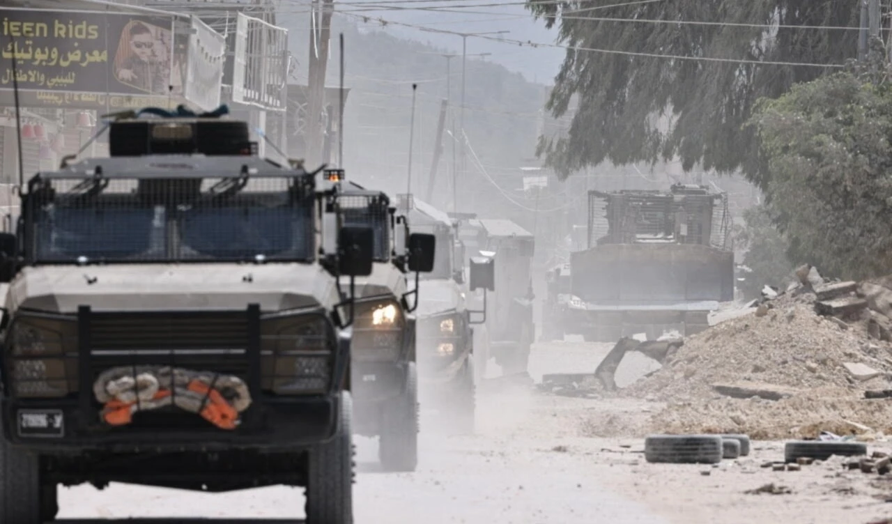 Tropas israelíes irrumpen en la zona Tulkarem, en la Cisjordania ocupada.