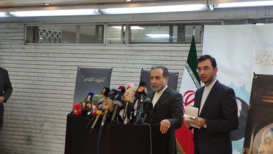  Ministro de Asuntos Exteriores iraní, Abbas Aragchi, en Damasco (redes sociales)   