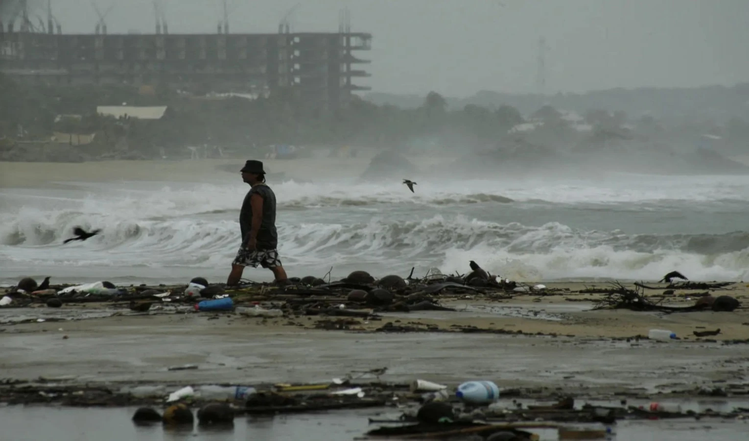 Más de 230 mil personas afectadas por el huracán John en México. Foto: Reuters.